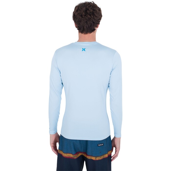 2024 Hurley Hombres Chaleco De Licra De Manga Larga One And Only Quickdry MAT0001020 - Sea Haze